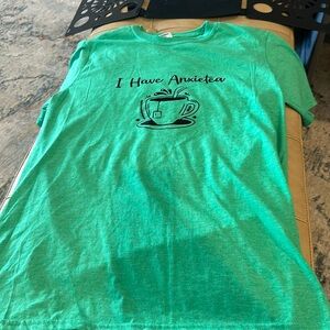 Gildan brand new handmaid's final and lost green T-shirt" I have anxietea